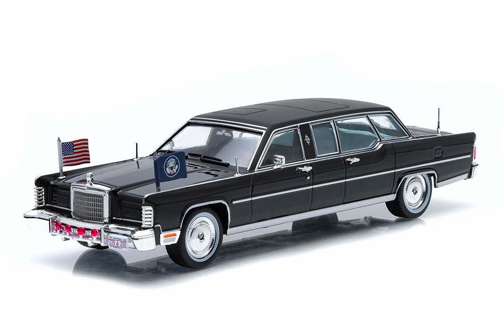 LINCOLN CONTINENTAL 1972 ПРЕЗИДЕНТА США РОНАЛЬДА РЕЙГАНА (GREENLIGHT!!! ЗЕЛЕНЫЕ КОЛЁСА!!!)