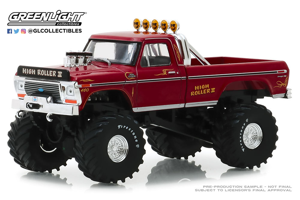 FORD F-250 HIGH ROLLER2 MONSTER TRUCK 1979 RED