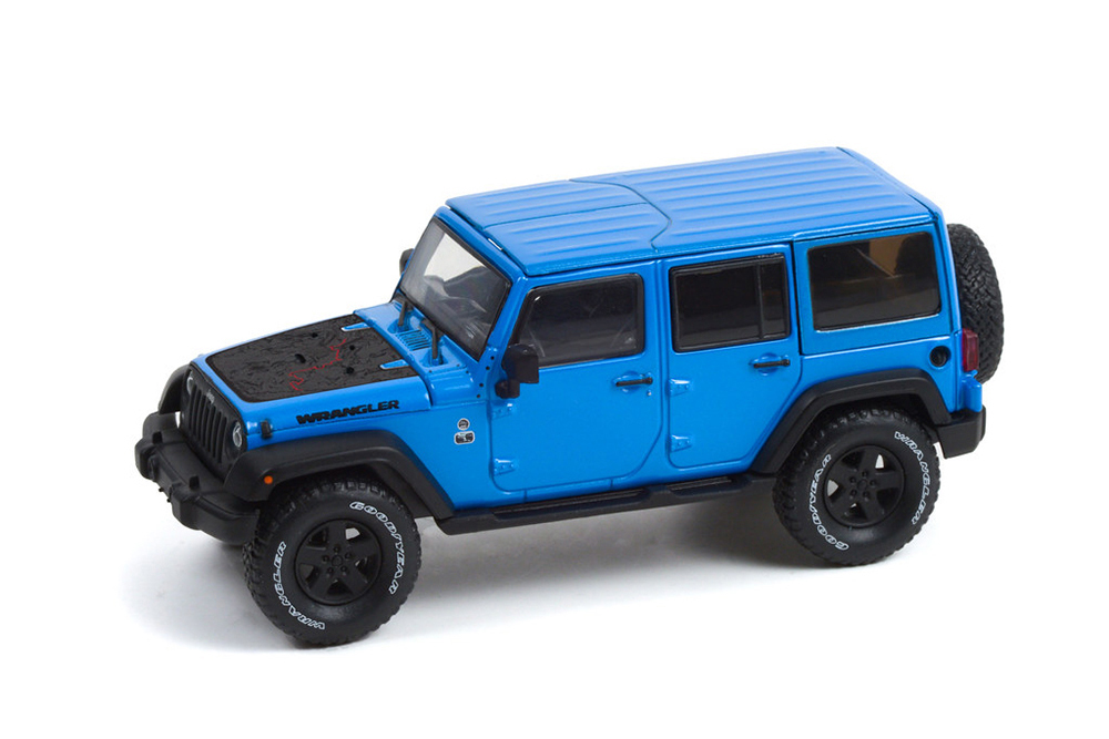JEEP WRANGLER 4X4 UNLIMITED BLACK BEAR EDITION 5-ДВ. (HARD TOP) 2016 HYDRO BLUE PEARL