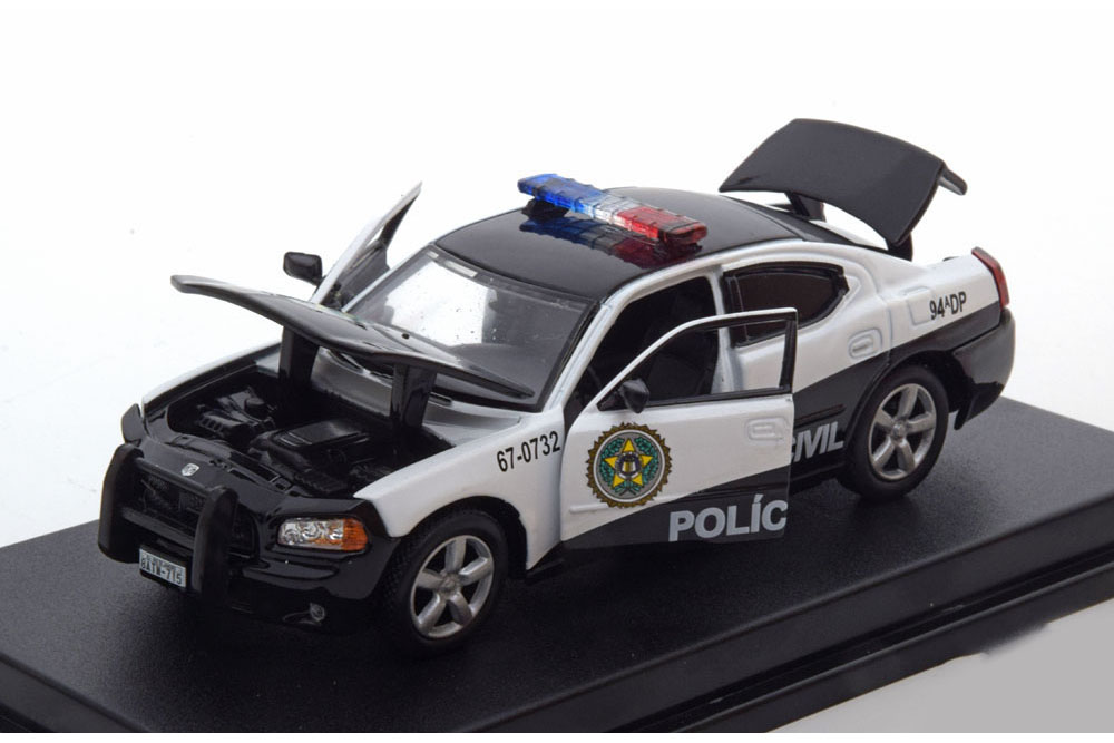 Dodge Charger Police Rio Policia Civil 2006 Fast & Furious: Fast Five -  Railed/motor/cars/bicycles - AliExpress