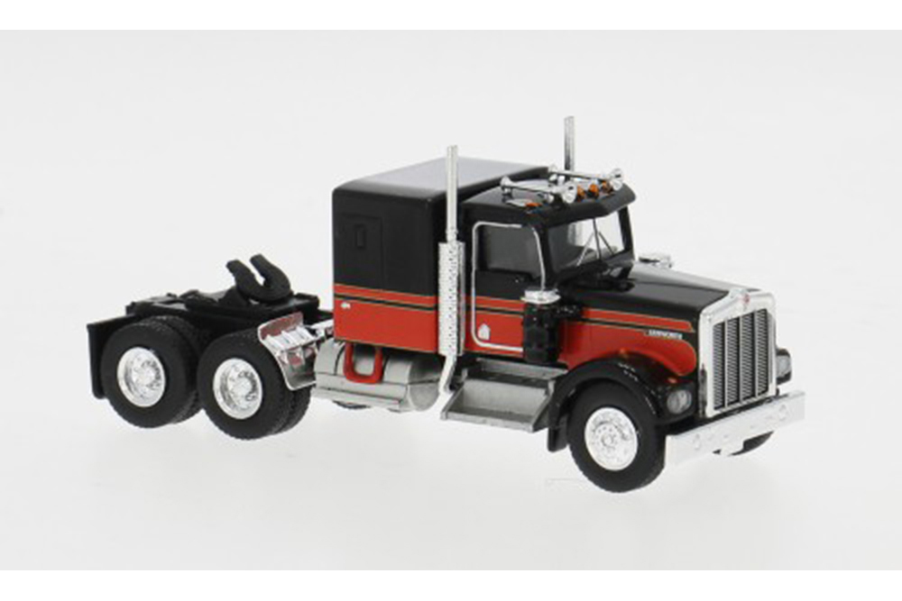 KENWORTH W 900 (1977) СЕДЕЛЬНЫЙ ТЯГАЧ / КЕНВОРТ 900 ЧЕРНЫЙ