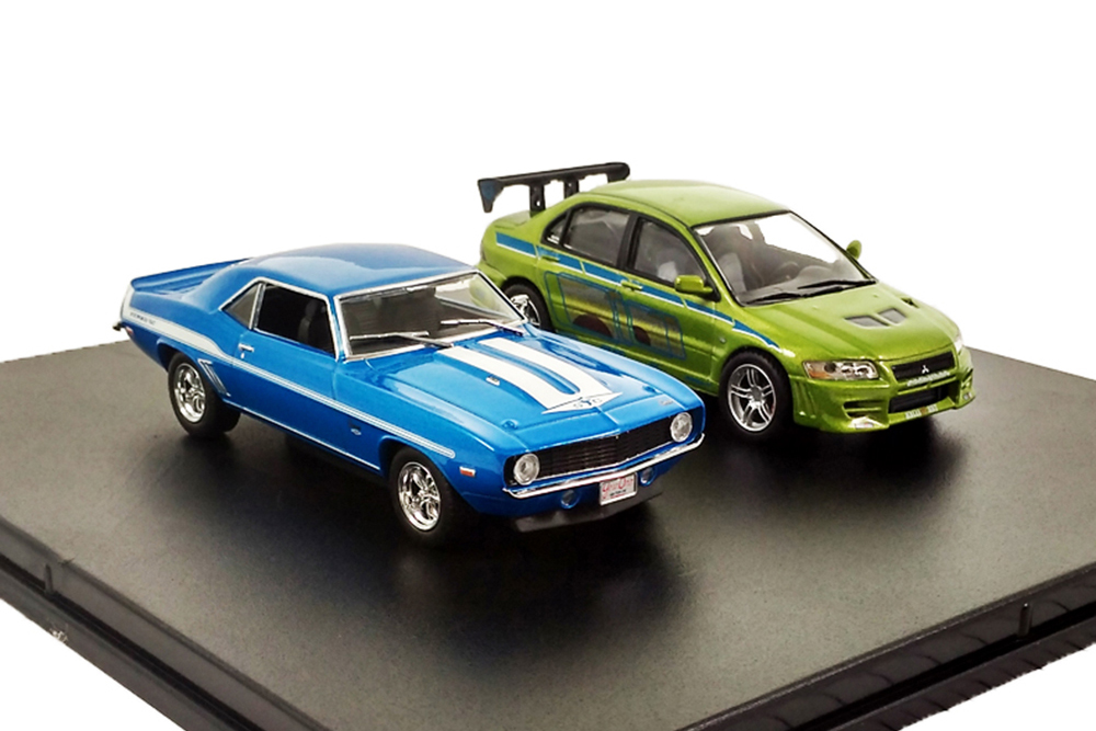 CHEVROLET YENKO CAMARO (1969) & AMP НАБОР MITSUBISHI LANCER ИЗ К/Ф ДВОЙНОЙ ФОРСАЖ 2003