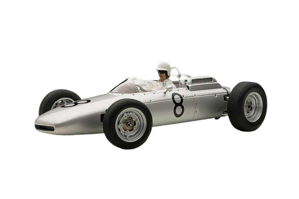 PORSCHE 804 F1 1962 JO BONNIER NUERBURGRING #8 WITH FIGURINE