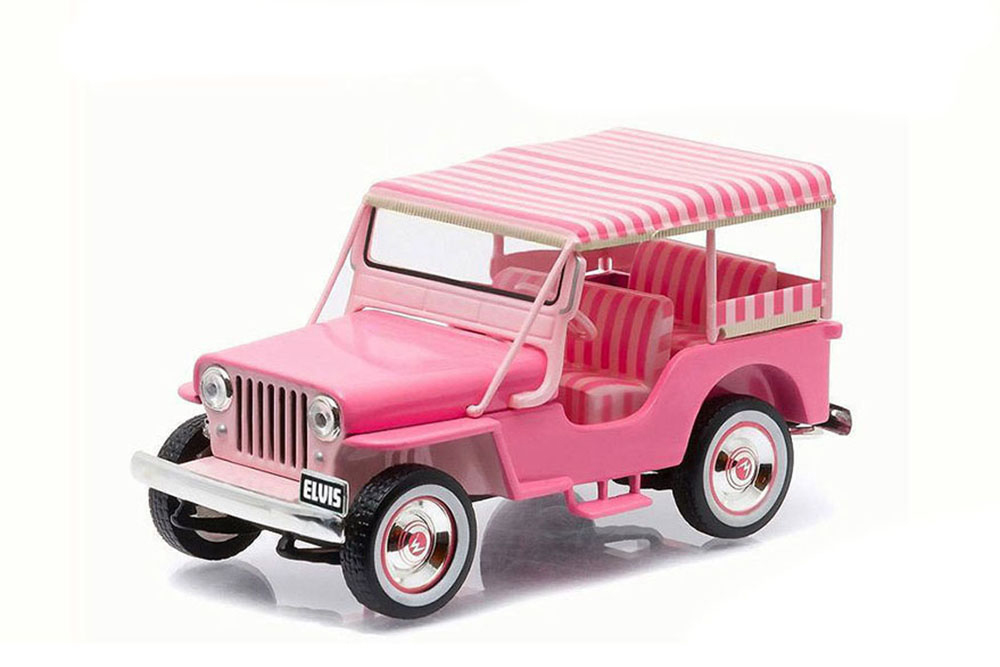 JEEP SURREY CJ3B ELVIS PRESLEY PINK JEEP 1960
