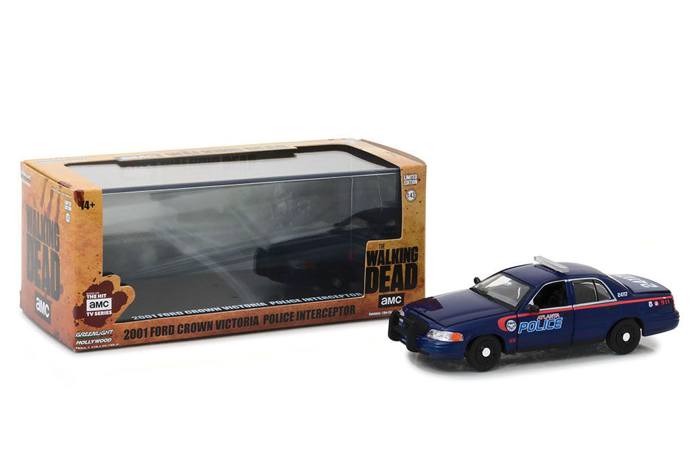 FORD CROWN VICTORIA POLICE INTERCEPTOR ATLANTA POLICE 2001 (FROM TV SERIES HORRORS)