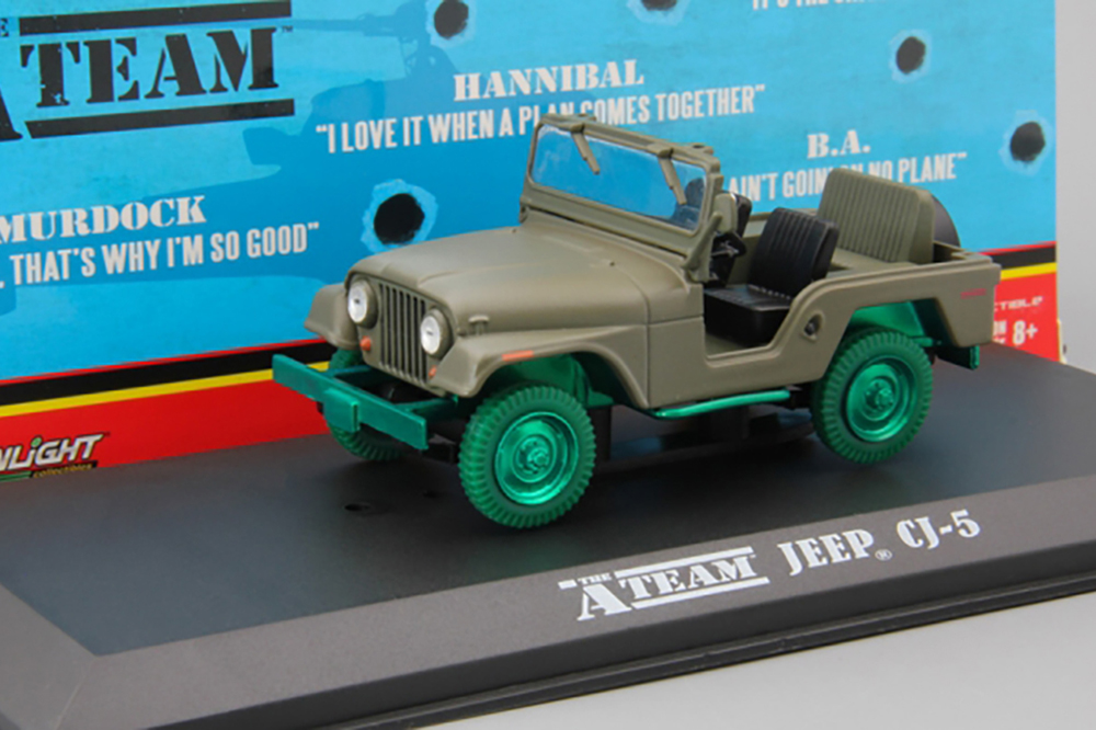 JEEP CJ-5 4Х4 1972 (ИЗ ТЕЛЕСЕРИАЛА 'КОМАНДА А") (GREENLIGHT!)