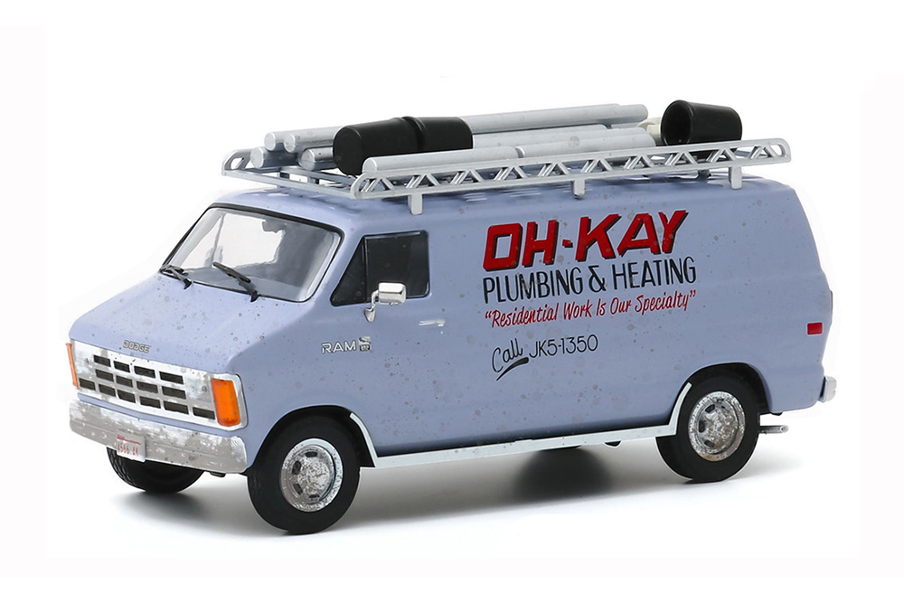 DODGE RAM VAN OH-KAY PLUMBING & HEATING 1986 (ИЗ К/Ф ОДИН ДОМА)
