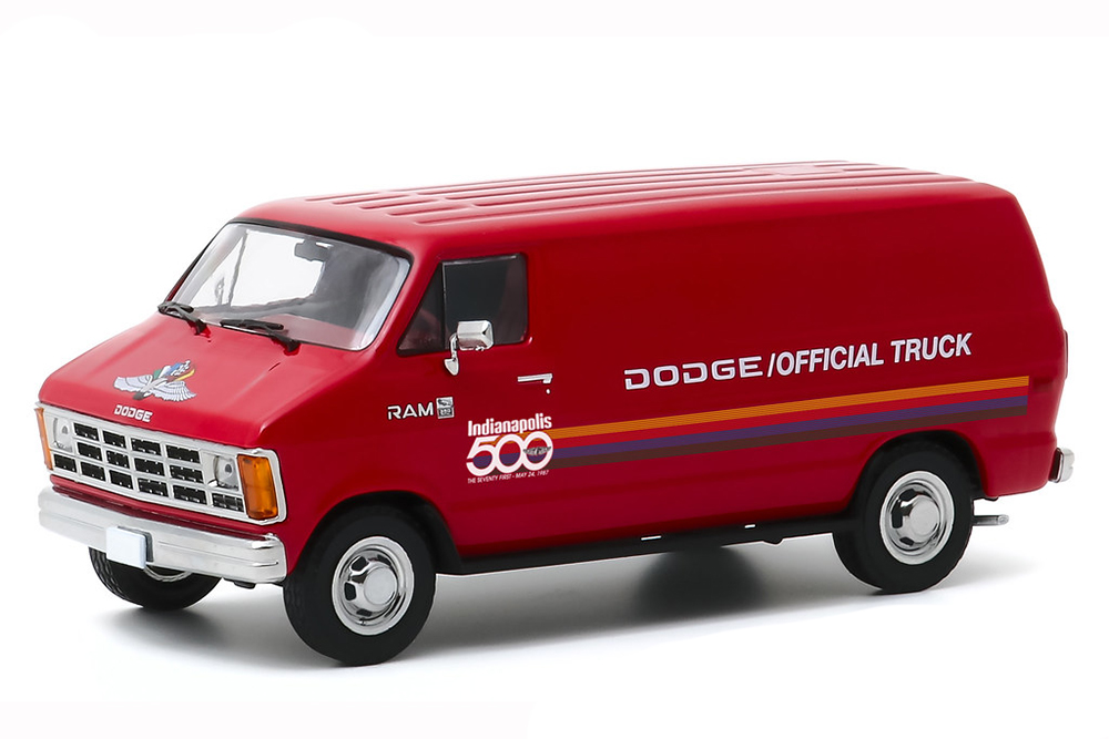 DODGE RAM B150 VAN INDIANAPOLIS 500 OFFICIAL TRUCK 1987 / DODGE RAM B150 VAN INDIANAPOLIS 500 ОФИЦИАЛЬНЫЙ ГРУЗОВИК 1987