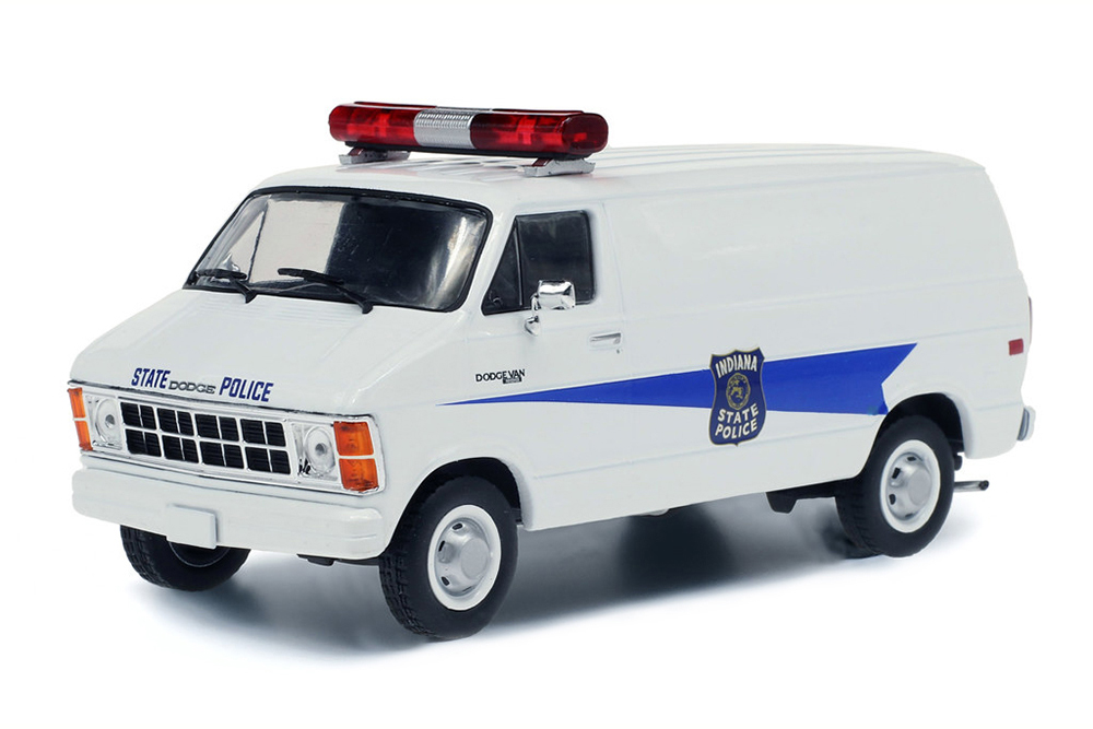 DODGE RAM B250 VAN INDIANA STATE POLICE 1980