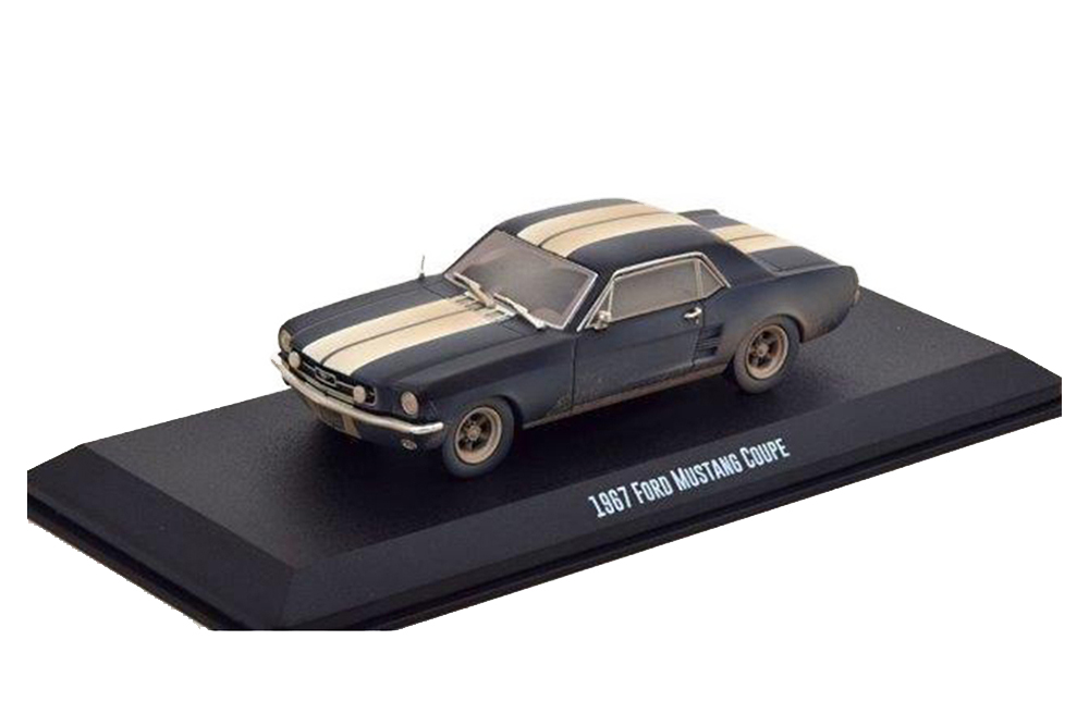 FORD MUSTANG COUPE 1967 MATTE BLACK / ФОРД МУСТАНГ КУПЕ 1967 МАШИНА АДОНИСА КРИДА ИЗ К/Ф КРИД II