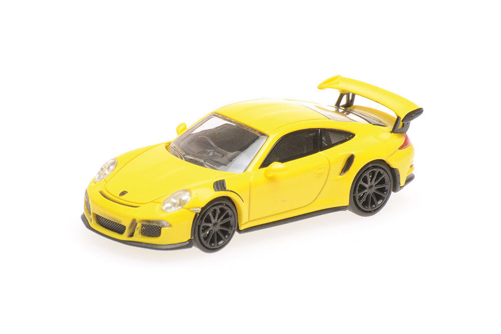 PORSCHE 911 GT3 RS 2013 YELLOW (ДЛИНА МОДЕЛИ 3-5 СМ)