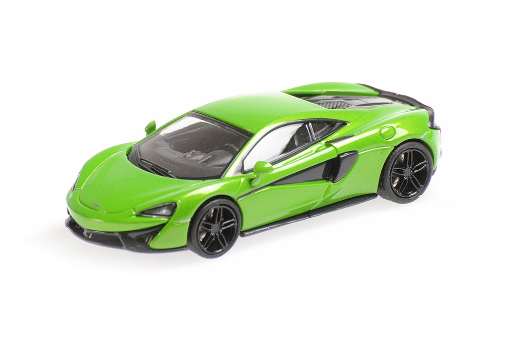 MCLAREN 570S 2019 GREEN (ДЛИНА МОДЕЛИ 3-5 СМ)