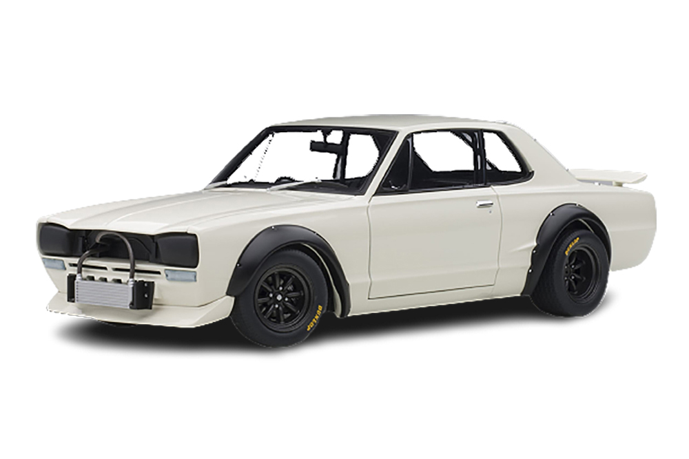 NISSAN SKYLINE GT-R KPGC10 RACING VERSION 1972 WHITE