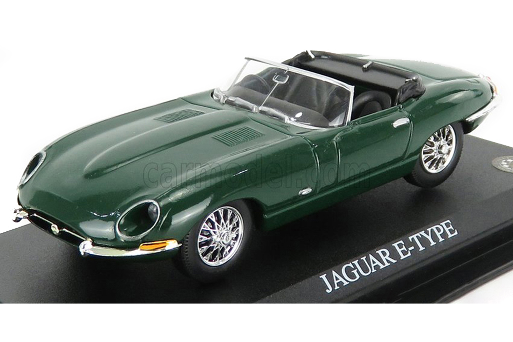 JAGUAR E-TYPE CABRIOLET 1961 GREEN