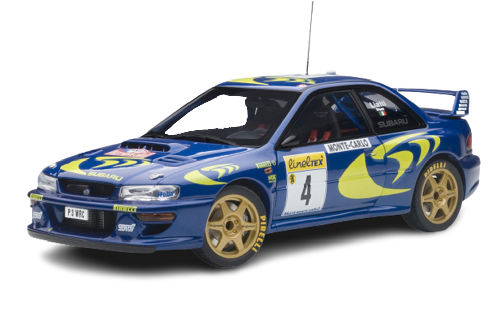 SUBARU IMPREZA WRC 1997 #4 LIATTI RALLY MONTE CARLO / SUBARU IMPREZA WRC 1997 #4 ЛИАТТИ РАЛЛИ МОНТЕ-КАРЛО