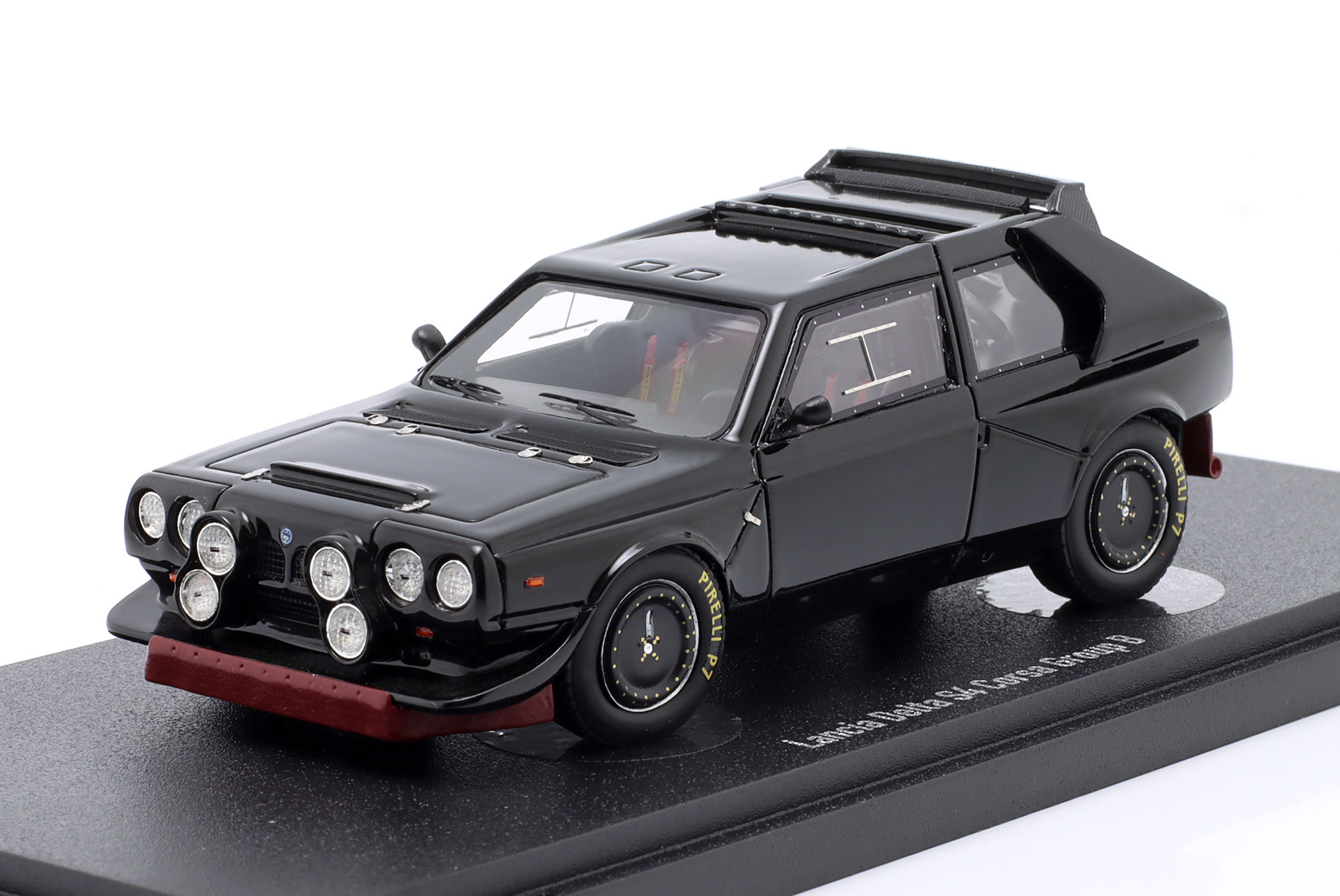 LANCIA DELTA S4 CORSA GROUP B YEAR 1985 BLACK / ЛЯНЧА ДЕЛЬТА S4 КОРСА ГРУП ЧЕРНЫЙ
