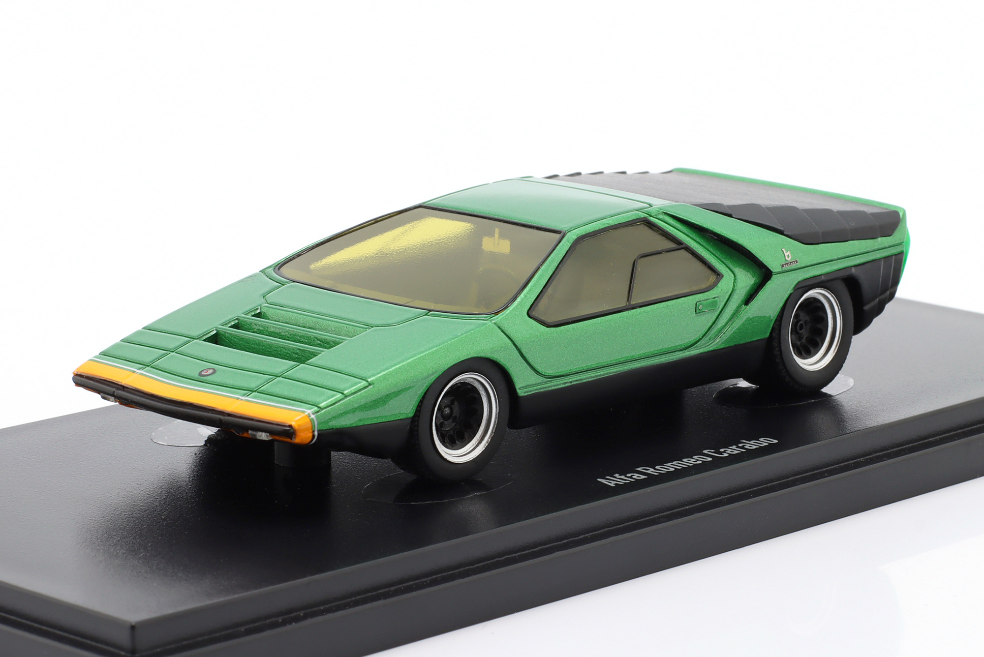 ALFA ROMEO CARABO BERTONE 1968 GREEN / АЛЬФА РОМЕО КАРАБО БЕРТОНЕ ЗЕЛЕНЫЙ