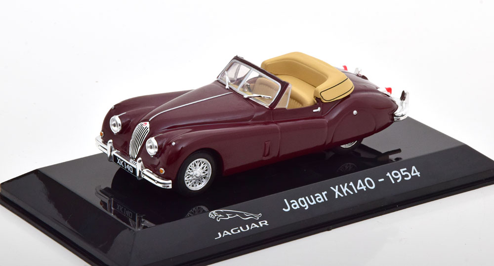 JAGUAR XK140 1954 DARKRED