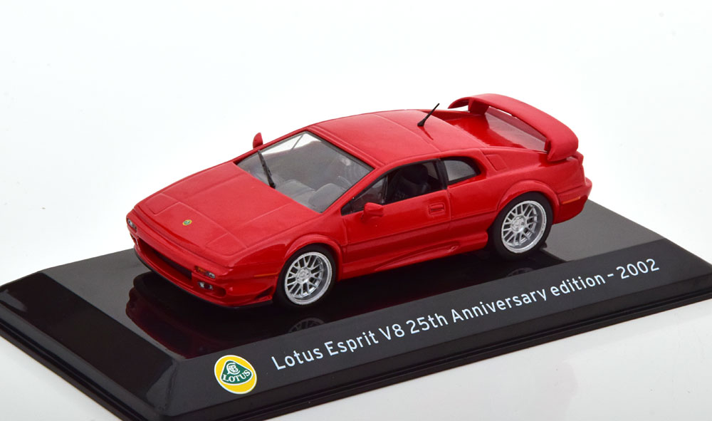 LOTUS ESPRIT V8 25TH ANIVERSARY 2002 RED