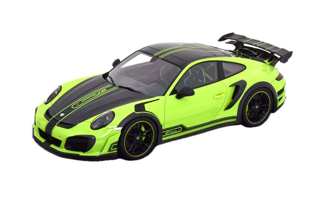 PORSCHE 911 (992) TURBO TECHART GTSTREET R LIGHTGREEN CARBON