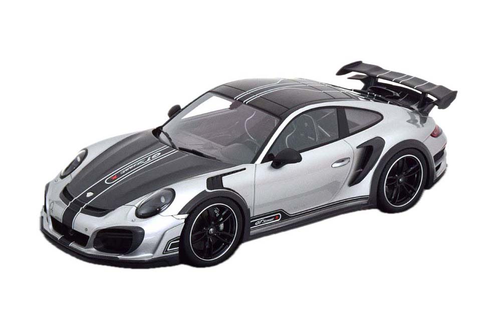 PORSCHE 911 (992) TURBO TECHART GTSTREET R SILVER CARBON