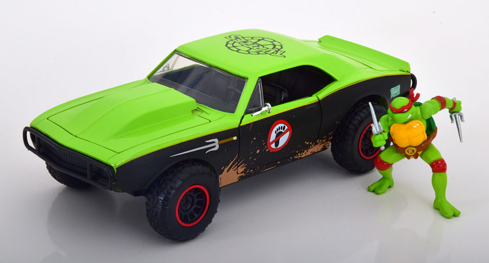 CHEVROLET CAMARO FROM THE SERIES TURTLES 1967 LIGHTGREEN BLACK