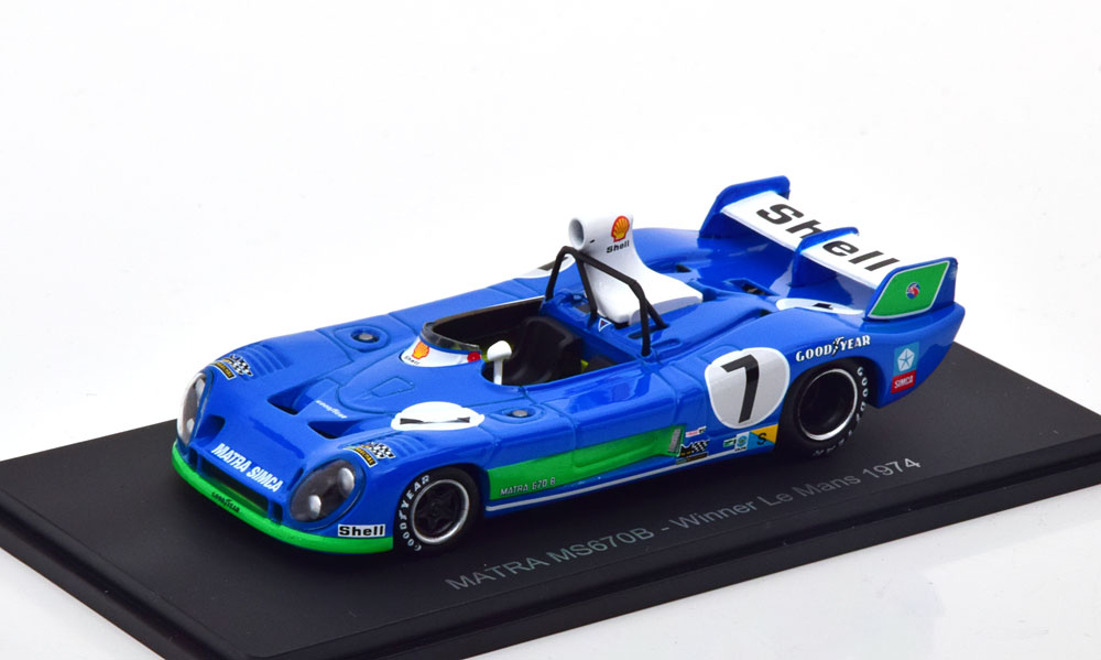 MATRA MS 670 B WINNER 24 LE MANS 1974