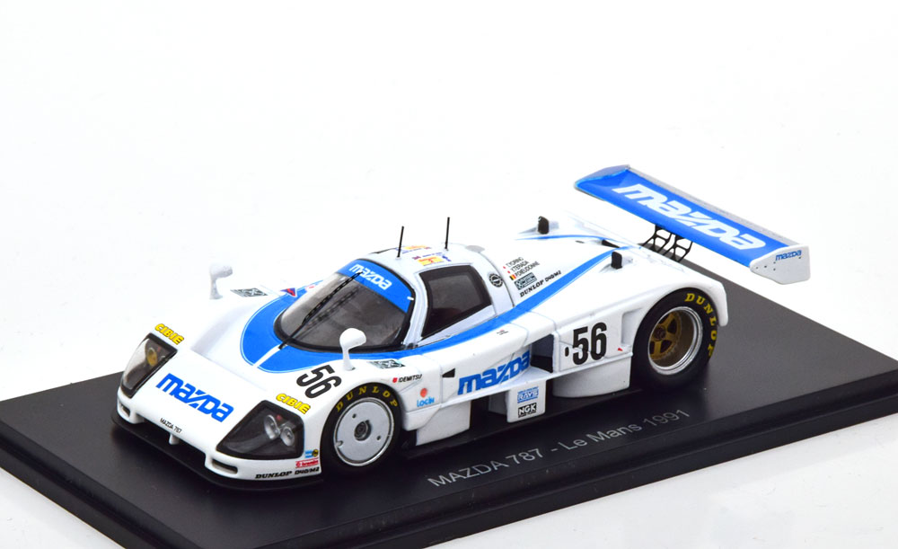 MAZDA 787 NO 56 24H LE MANS 1991