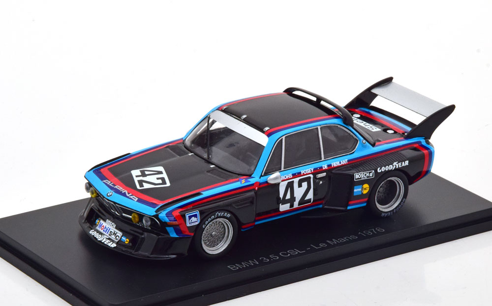BMW 3.5 CSL NO 42 24H LE MANS 1976