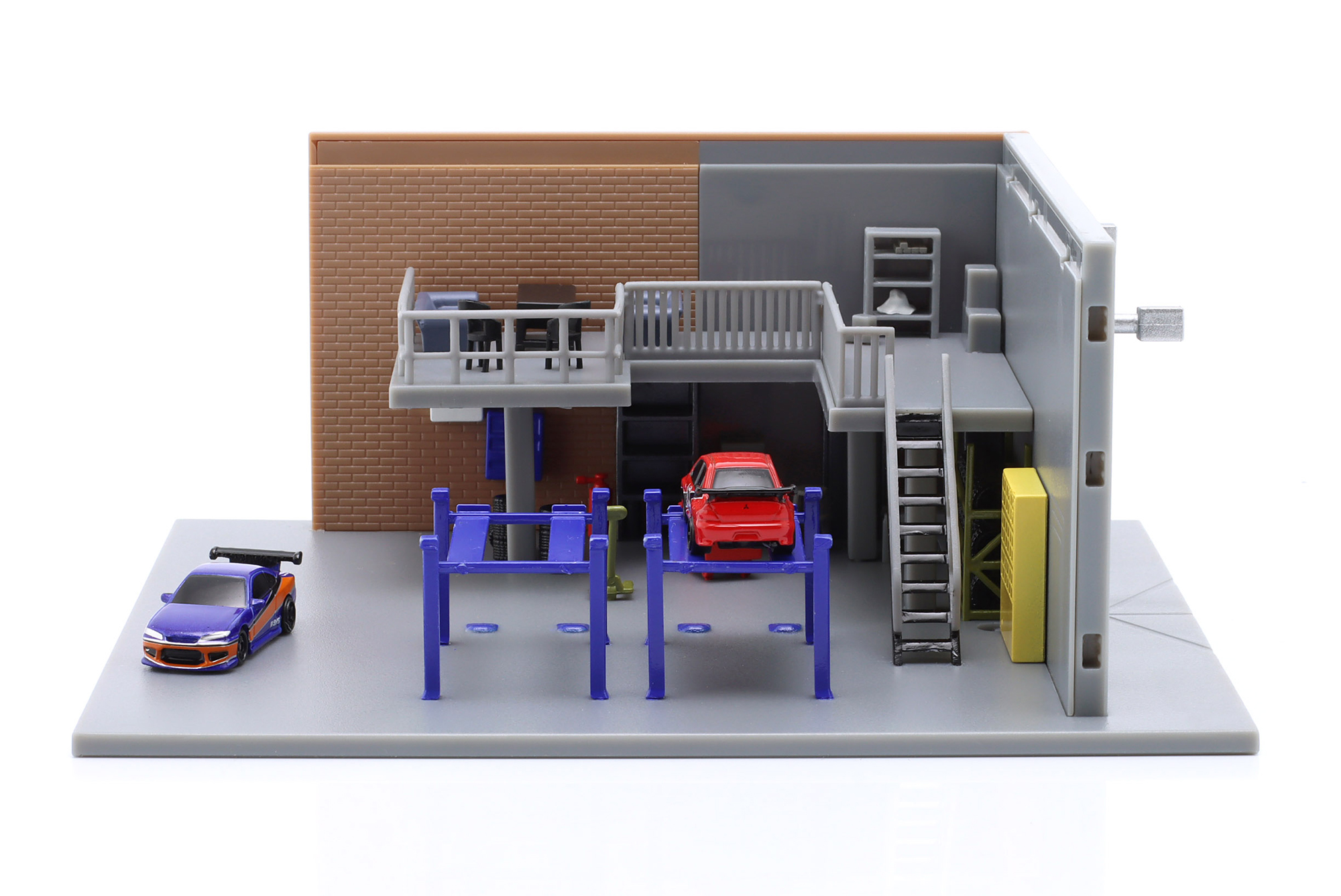 HAN'S GARAGE FAST & FURIOUS DIORAMA-SET JADA TOYS / ХАН ГАРАГЕ ФАСТ ФУРИОУС ДИОРАМА-СЕТ ДЖАДА ТОЙС