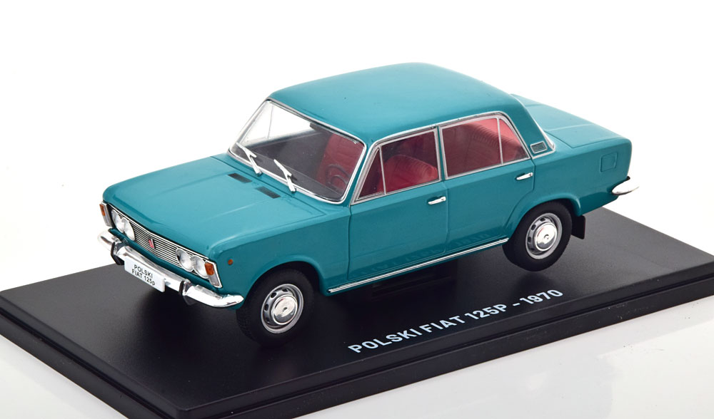 FIAT POLSKI 125P SALOON 1970 TURQUOISE