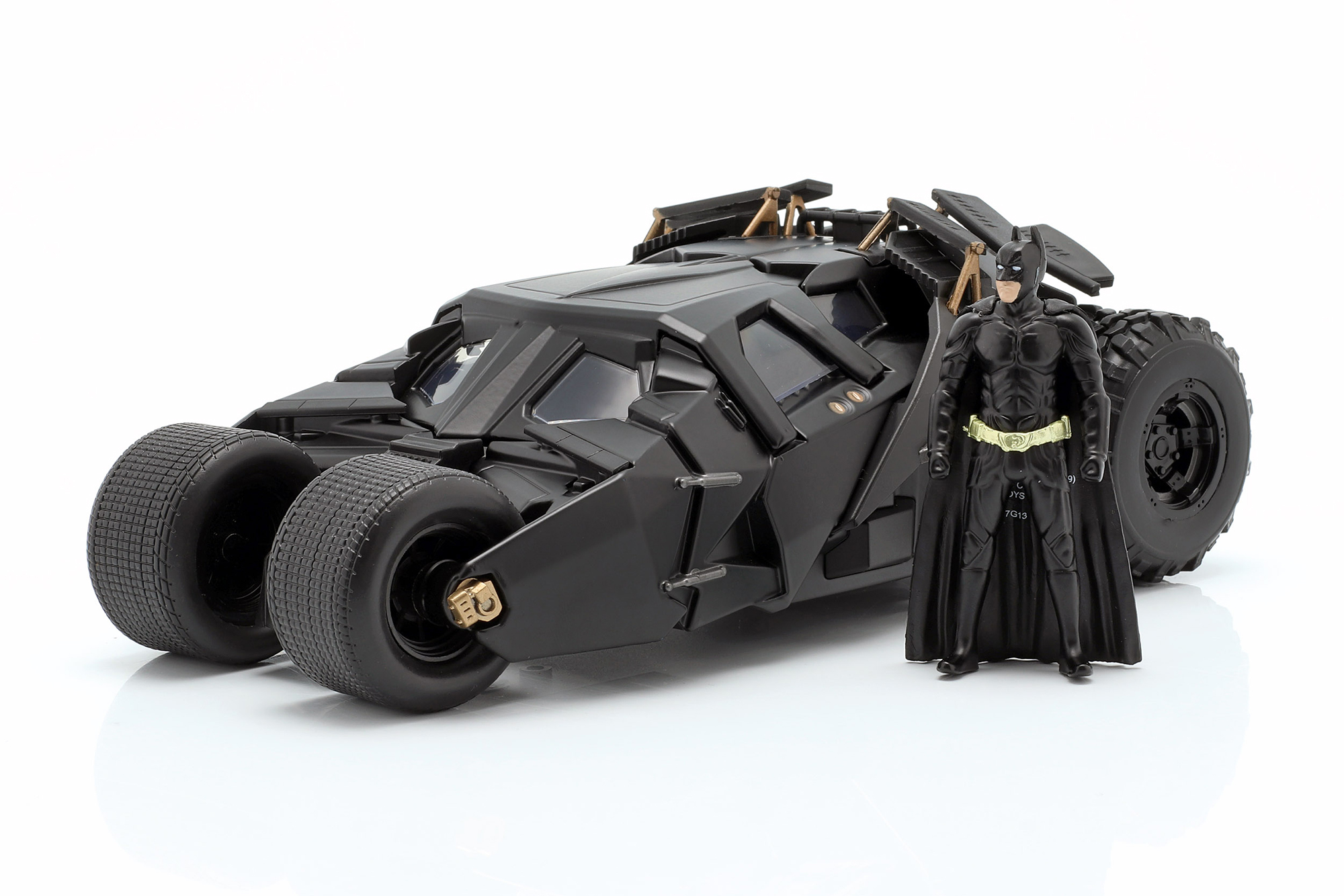 BATMOBILE WITH BATMAN FIGURE MOVIE THE DARK KNIGHT 2008 JADA TOYS / БАТМОБИЛЕ БАТМАН ФИГУРКА МОВИЕ ТЕМНЫЙ КНИГХТ ДЖАДА ТОЙС