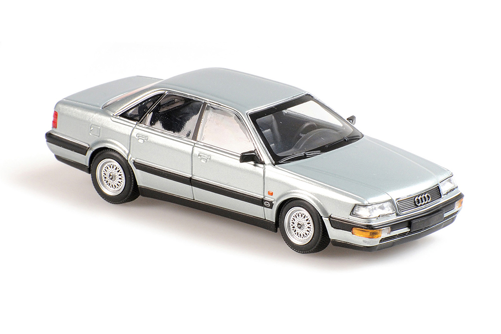 AUDI V8 1990 GREY METALLIC