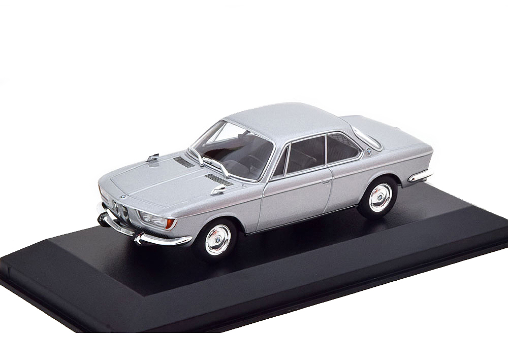 BMW 2000 CS 1967 SILVER / БМВ 2000 СЕРЕБРИСТЫЙ