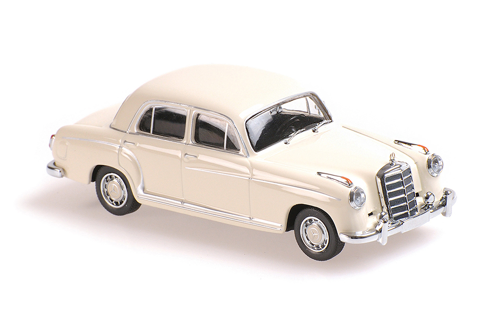 MERCEDES 220S 1956 WHITE