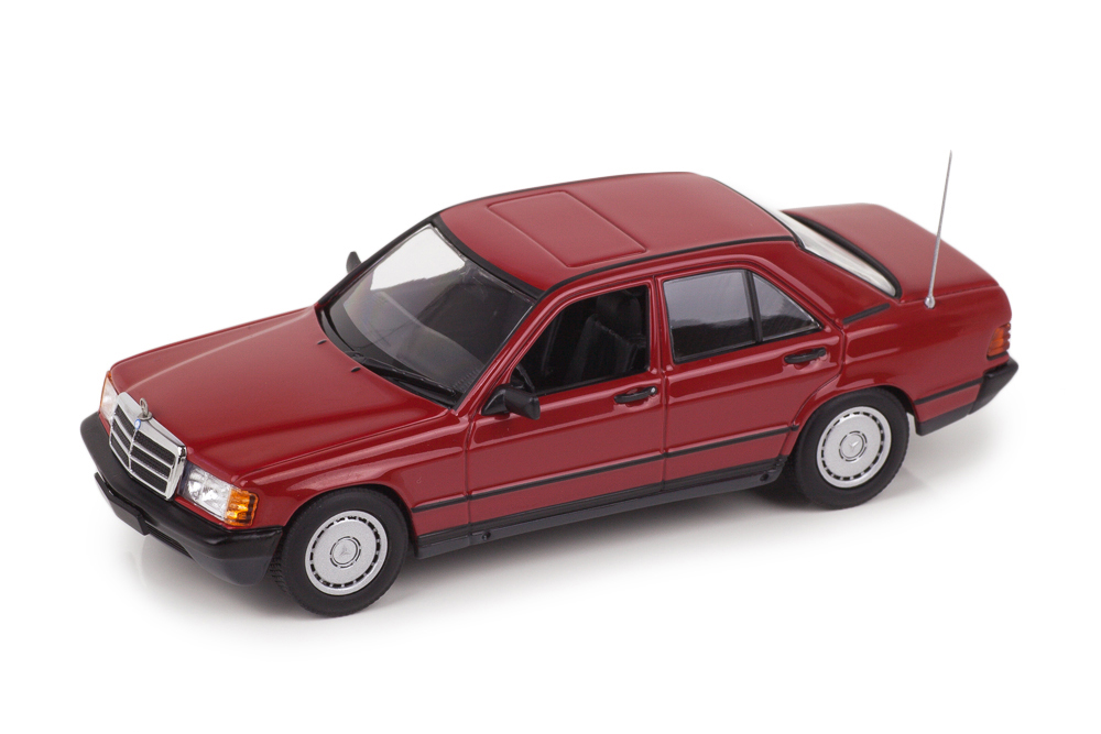 MERCEDES-190E 1984 RED