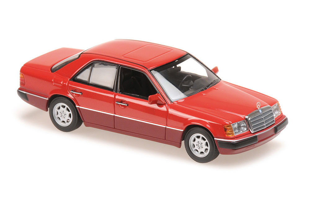 MERCEDES 230E 1991 RED