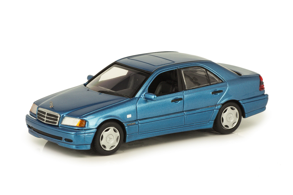 MERCEDES C-CLASS 1997 BLUE METALLIC / МЕРСЕДЕС Ц-КЛАСС СИНИЙ