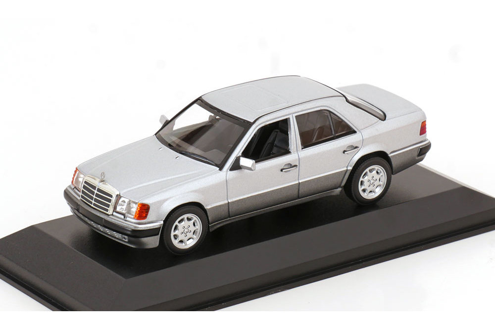 MERCEDES W124 500E 1991 V8 / МЕРСЕДЕС ВОЛЧЕК СЕРЕБРИСТЫЙ МЕТАЛЛИК