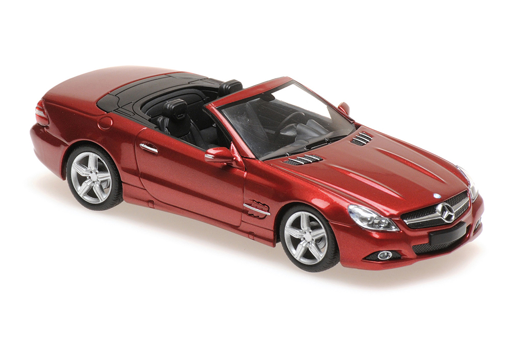 MERCEDES W230 SL-CLASS (R230) 2008 RED METALLIC