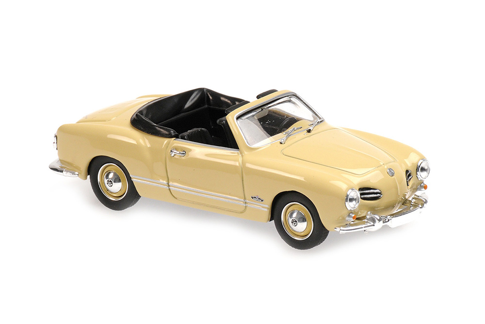 VW VOLKSWAGEN KARMANN GHIA CABRIOLET 1955 CREAM