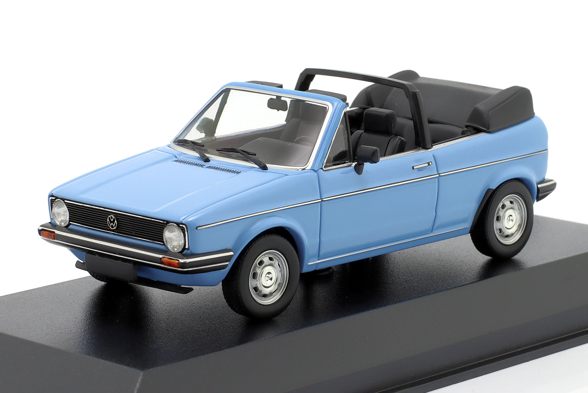 VOLKSWAGEN GOLF I CONVERTIBLE YEAR 1979 LIGHT BLUE / ФОЛЬКСВАГЕН ГОЛЬФ КАБРИОЛЕТ СВЕТЛЫЙ СИНИЙ СВЕТЛО