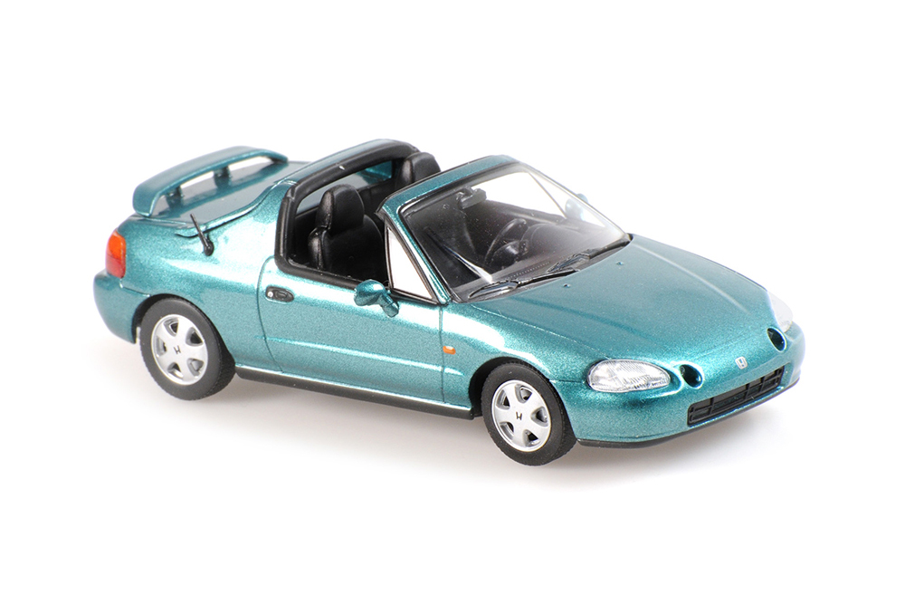 HONDA CIVIC DEL SOL 1992 GREEN METALLIC