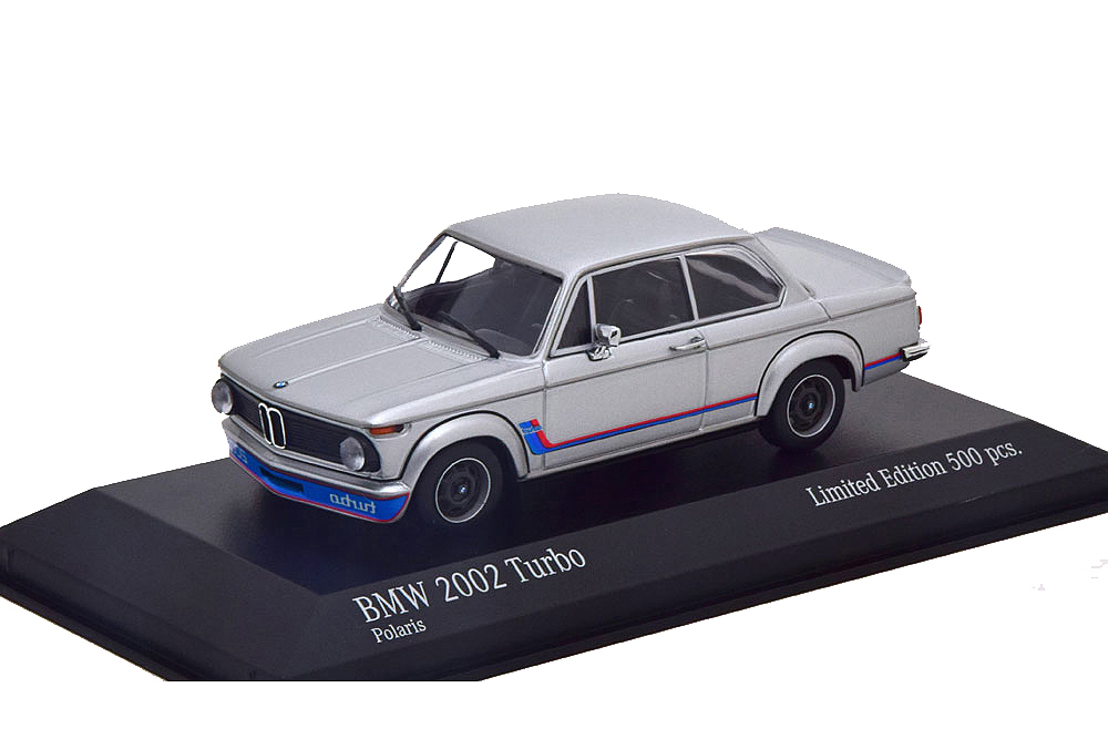 BMW 2002 TURBO 1973 SILVER / БМВ 2002 ТУРБО