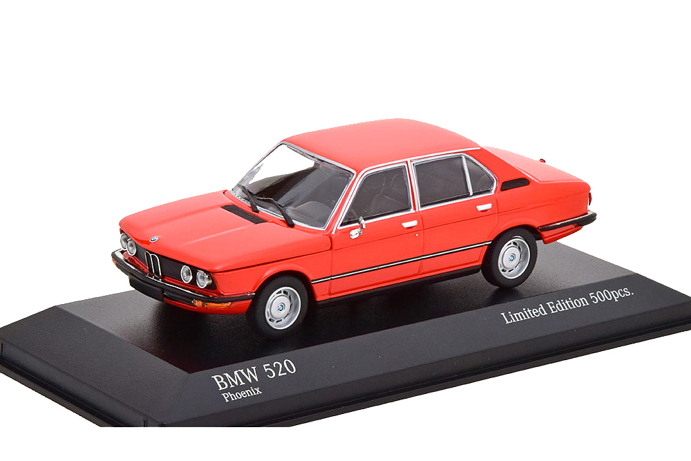 BMW E12 520I 1974 RED / БМВ 520 КРАСНЫЙ