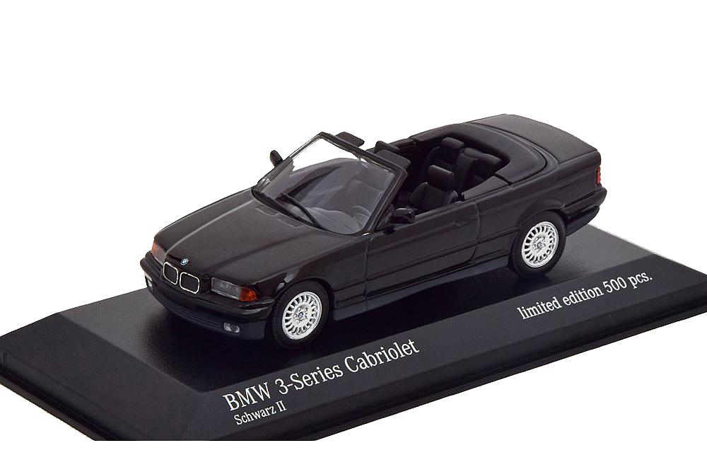 BMW E36 3ER CONVERTIBLE 1993 BLACK / БМВ 3-Я СЕРИЯ ЧЕРНАЯ