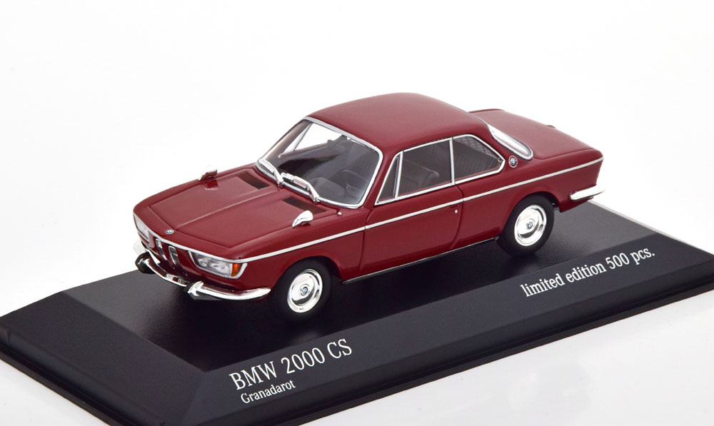 BMW 2000 CS 1967 DARKRED