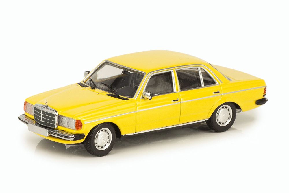 MERCEDES W123 230E SALOON 1982 YELLOW (LIMITED EDITION 500 PCS) / МЕРСЕДЕС 230Е ЖЕЛТЫЙ