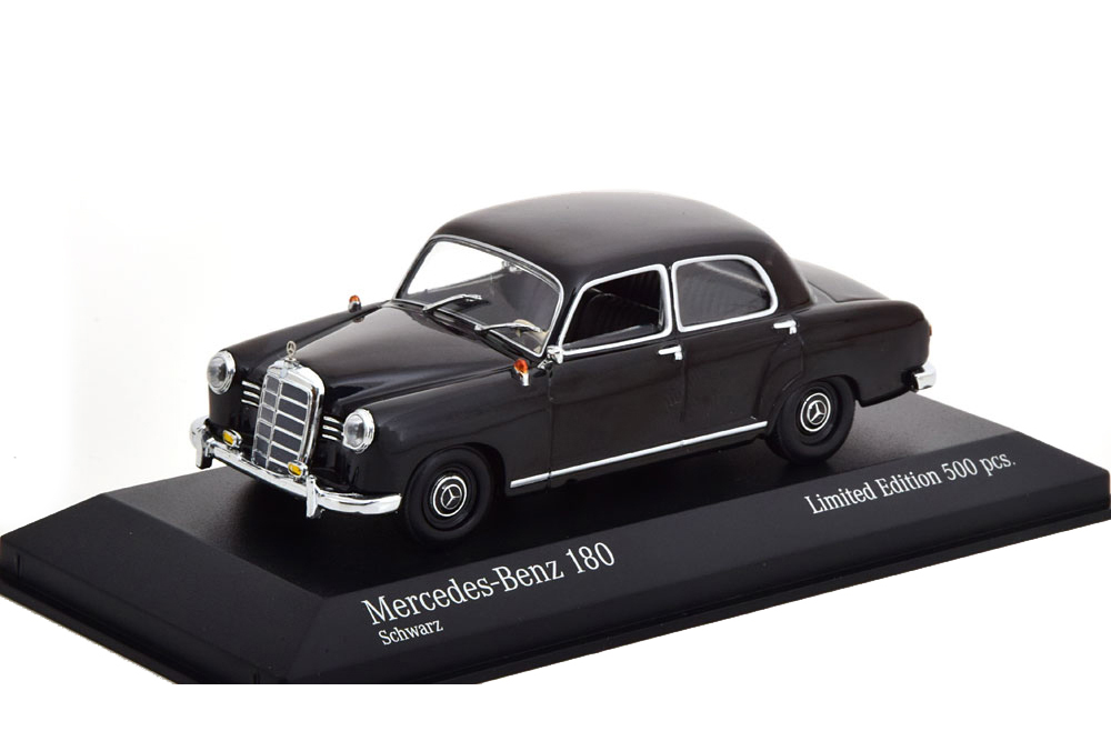MERCEDES 180 W120 PONTON 1955 BLACK