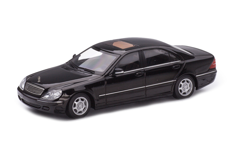 MERCEDES W220 S-CLASS 1998 BLACK / МЕРСЕДЕС 220 С-КЛАСС ЧЕРНЫЙ